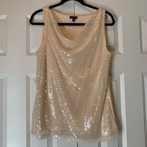 Size large Talbots sequins top